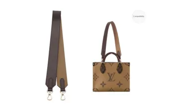 Lan Bao Fan Cow Leather Crossbody Shoulder Strap Mixed Color Upcycled Accessories Unisex Brown