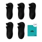 5 Black Drawstring Bags