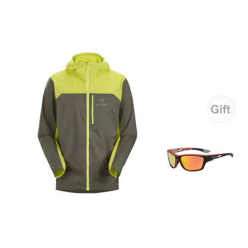 Arcteryx Squamish Windbreaker Jackets Men Misty Green - Includes Eyeglasses