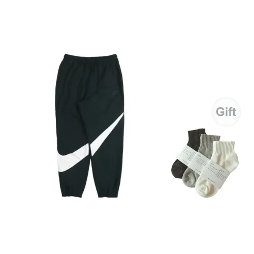 Nike Big Swoosh Casual Pants Men Black