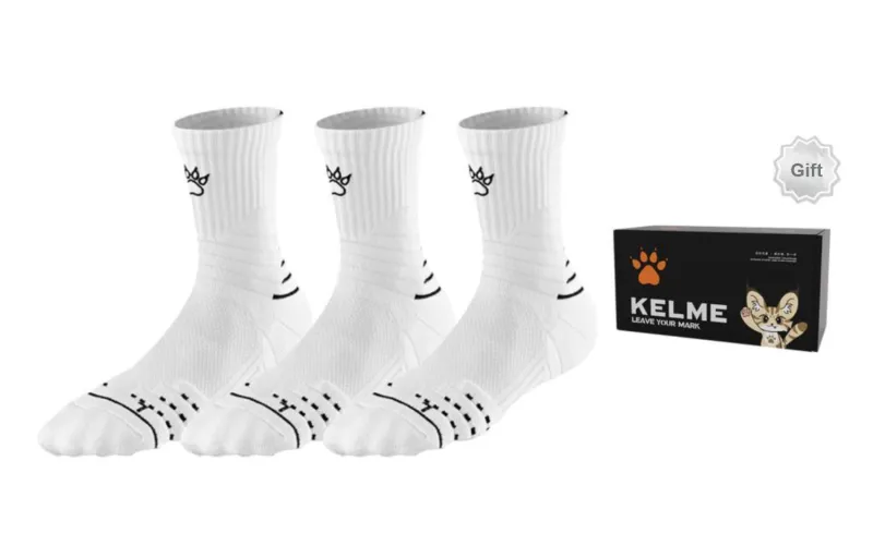 KELME Basketball Socks Unisex 3 Pack-25
