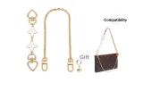 [Adjustable to Underarm]Four-Leaf Clover Extender Chain+Decorative Chain (Includes Gap Clasp)