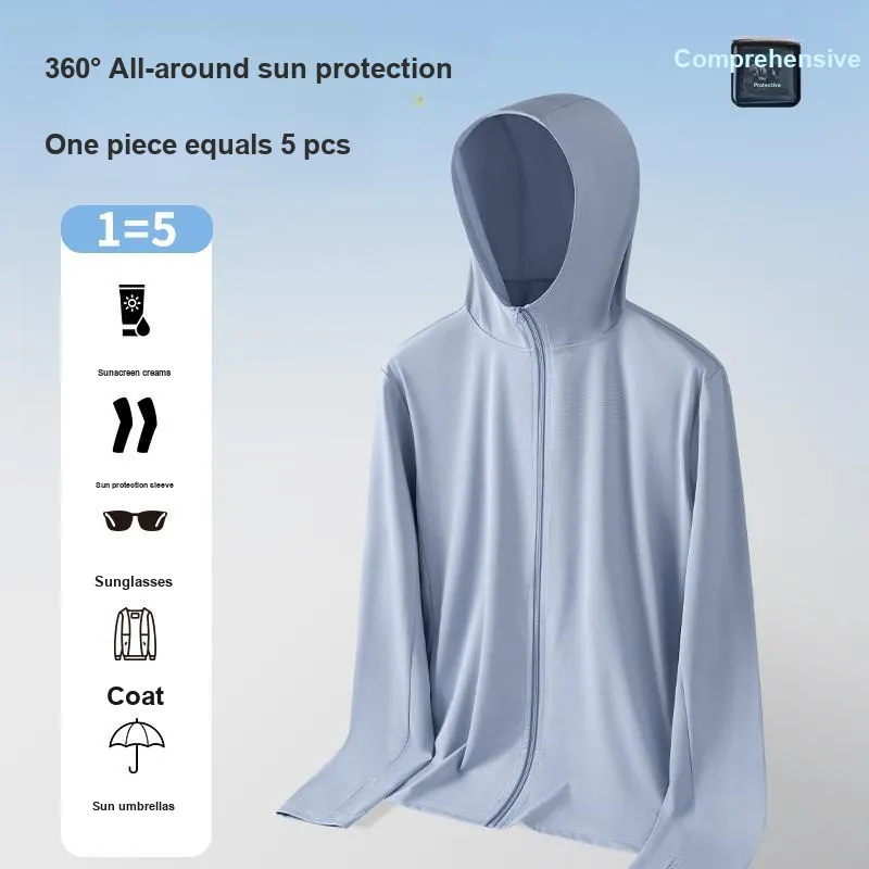 Tonlion Sun Protection Clothing Unisex-18