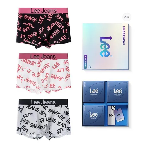 Lee Underpants Men's 3 Pack Gift Box Set
