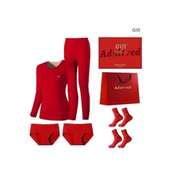 MIIOW Honmei Honmei Series Thermal Set Women's Gift Box Set Red