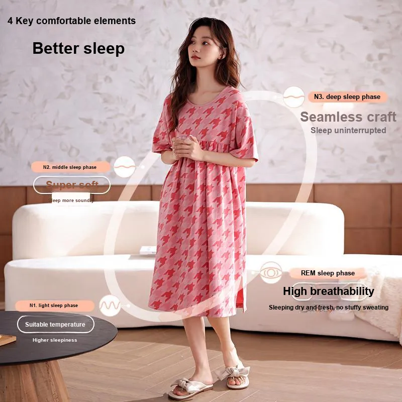 Lan Miao Women's Nightgowns-3