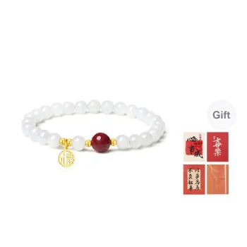 SEVEN COOK Hetian Jade Bracelets White Jade Women's