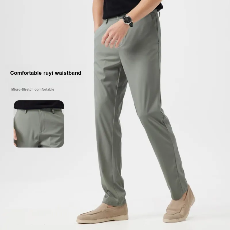 Red bean Casual Pants Men-15