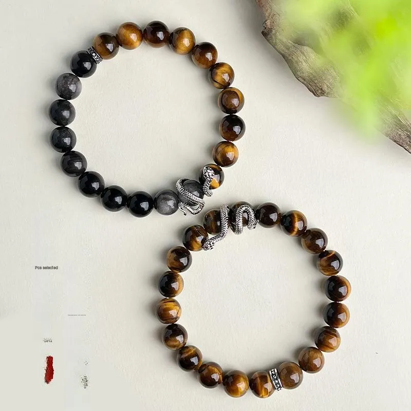 Suddenly Lucky Tiger's Eye Stone Bracelets Women's-3