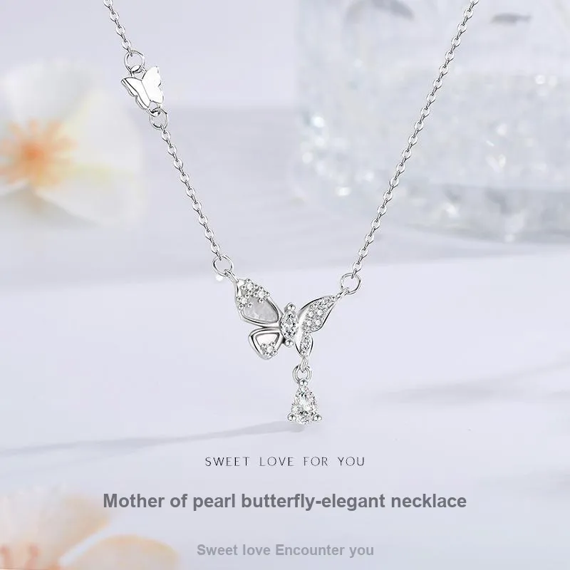 KINGFOCUS Sterling Silver Necklaces Women's-1