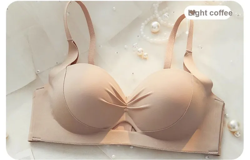 LUYOUYE Underwear Set Women's Light Coffee-2
