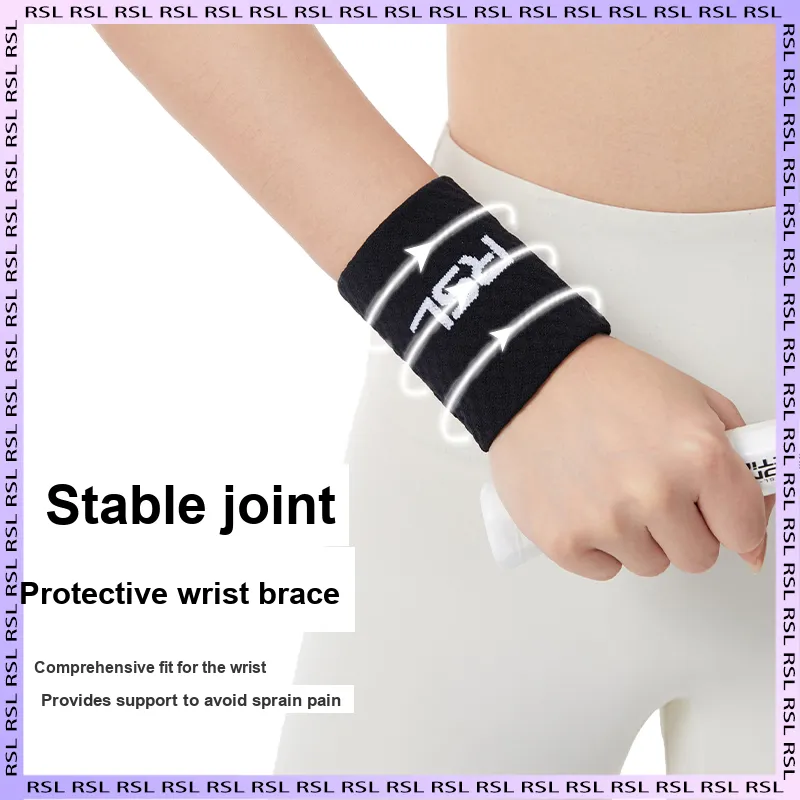 RSL Wristbands Breathable Slip Resistant Unisex Basic Protective-3