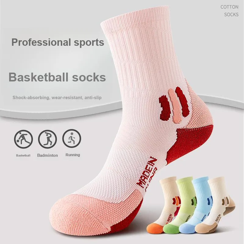 LUOLIAN Mid Calf Socks Women's 5 Pack-2