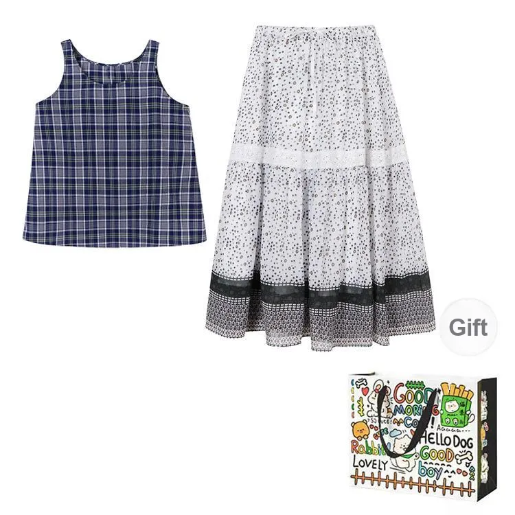 BVODE Two Piece Skirt Sets Women's-0