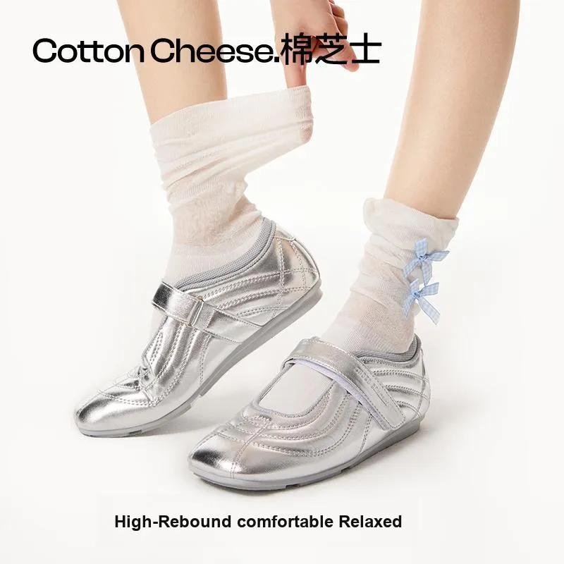 COTTON CHEESE Mid Calf Socks Women's Box 3 Pack-2