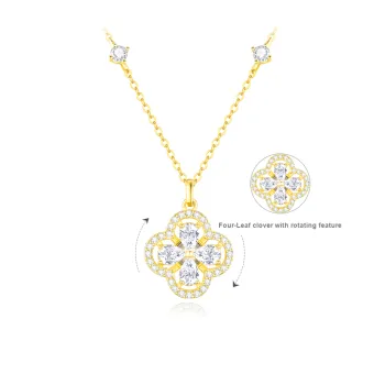 CHOW TAI SENG S925 Silver Necklaces Women's
