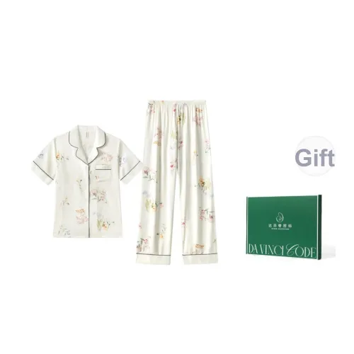 DAFENQIMIMA Пижамный комплект для женщин набор в подарочной коробке
