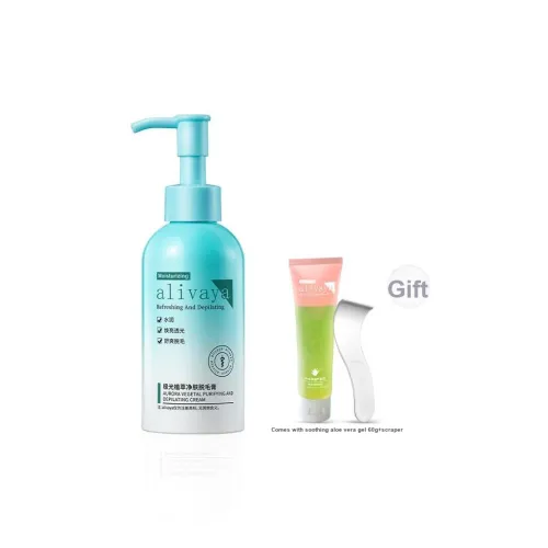 ALIVAYA Aurora Очищающий Депиляционный Крем Удаление волос 150г