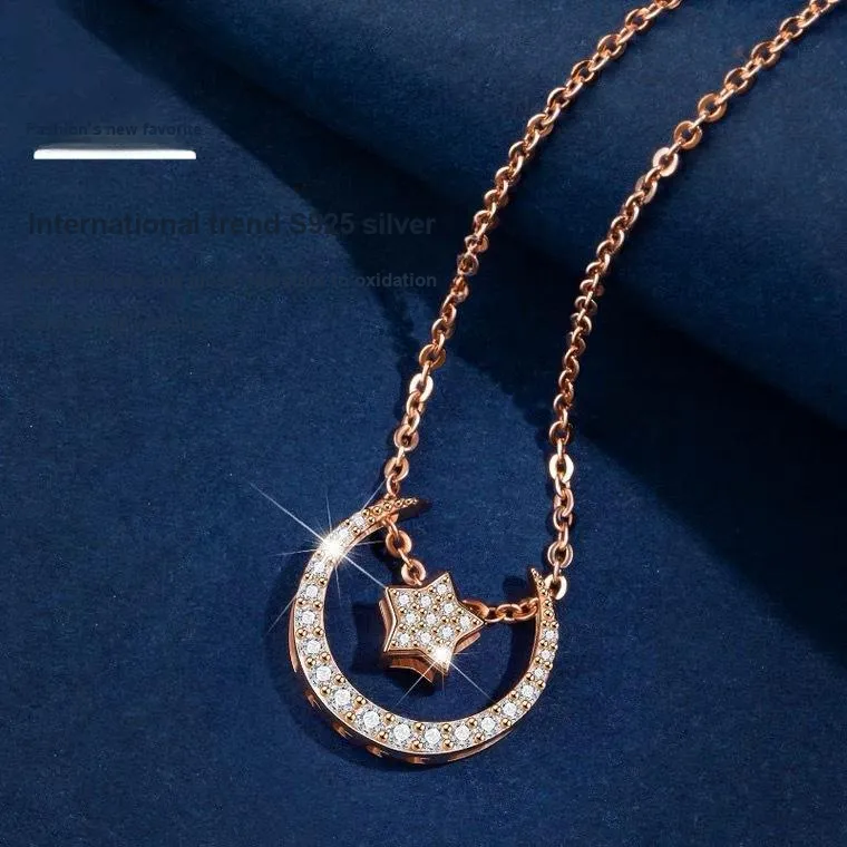 MOVER S925 Silver Necklaces Women's-3