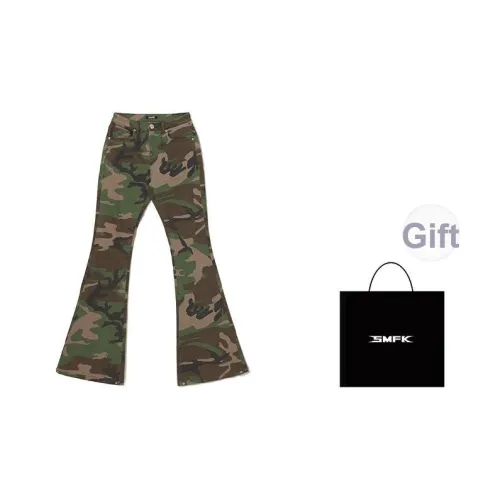 SMFK Джинсы Женские Land Камуфляж