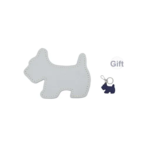 Agatha Топ Layer OF Воловья кожа Нержавеющая сталь Заколки для волос Женские Туманно-голубой