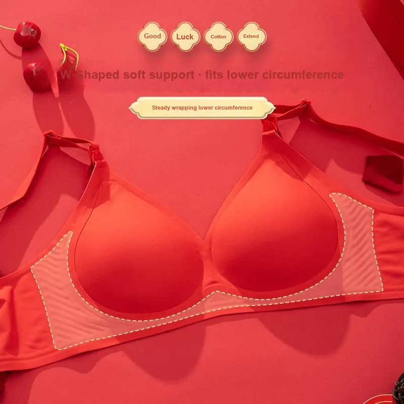 MIIOW Underwear Set Women's Gift Box Set Red-6