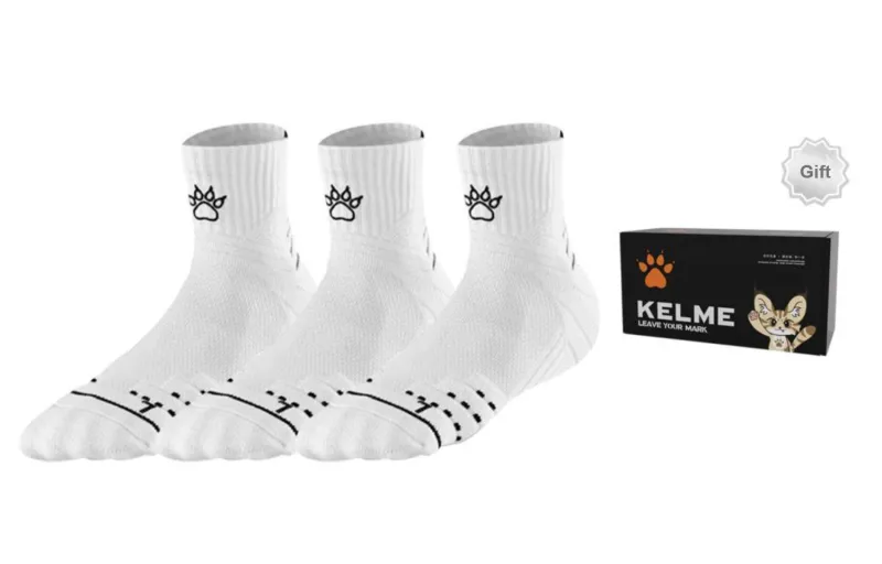 KELME Basketball Socks Unisex 3 Pack-28