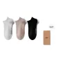 [3 Pack]Women's Socks: White, Khaki, Black