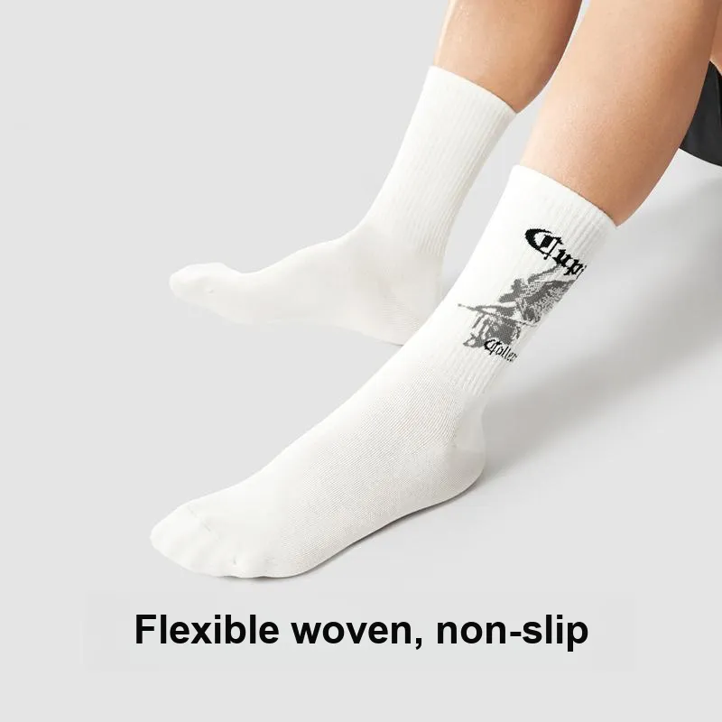 Mast Point Mid Calf Socks Unisex-4