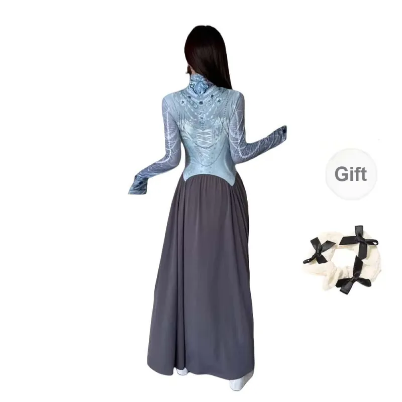 TURN UP Long Sleeved Dresses Women's-1