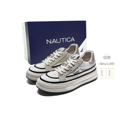 NAUTICA Противоскользящие Устойчивые к истиранию Дышащие Покрытие Легкие Увеличивающие высоту Низкие Кеды