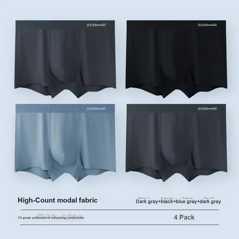 H YXIANG Underpants Men's Combo Set-13