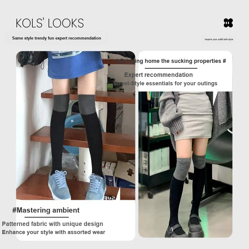 JKN Women's Over The Knee Socks-3
