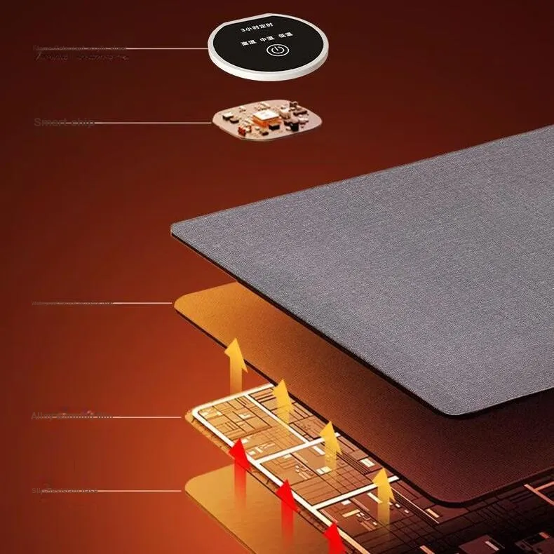 Directions Extra Large Heating Desk LY871 880 For Students Dormitory Office Writing Mouse Pads-1