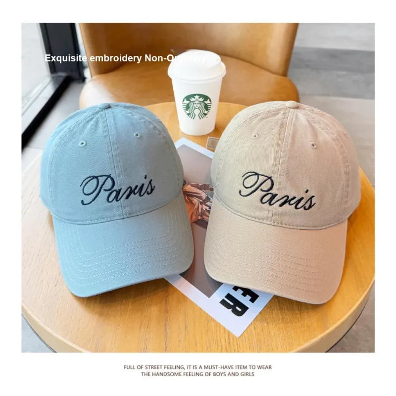 Gold Artist Cotton Baseball Caps Unisex-3