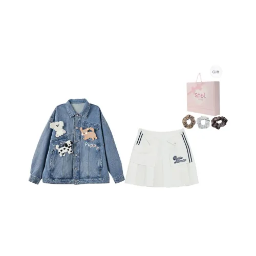 SNBL Комплект с юбкой Женская Куртка+Юбка