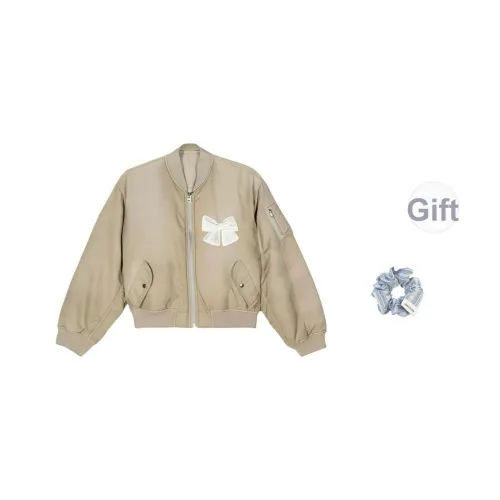 KYKW Хаки Резинка для волос Подарок Женские Куртки