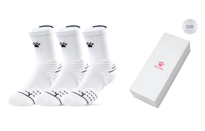KELME Basketball Socks Unisex 3 Pack-17