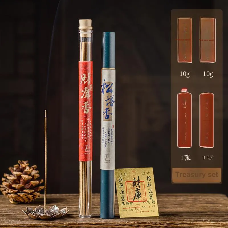 Waiters SF Financial Warehouse Fragrant Pine Cone Coil Incense Set-8