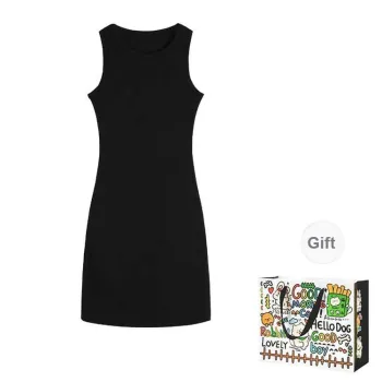 OURUOKE Sleeveless Dress Women's