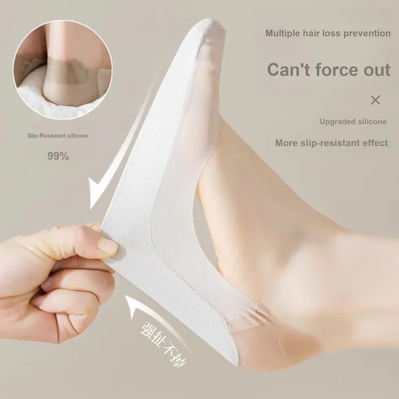 XXLLG No Show Socks Women's 3 Pack-3