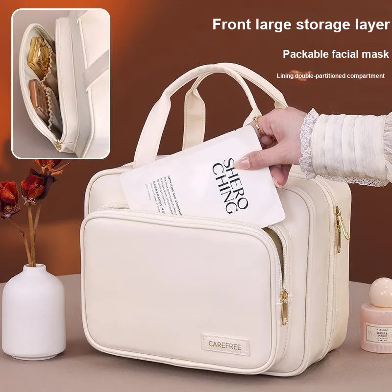 THE THREE SHEEP Hooks Skincare Storage Bag-4