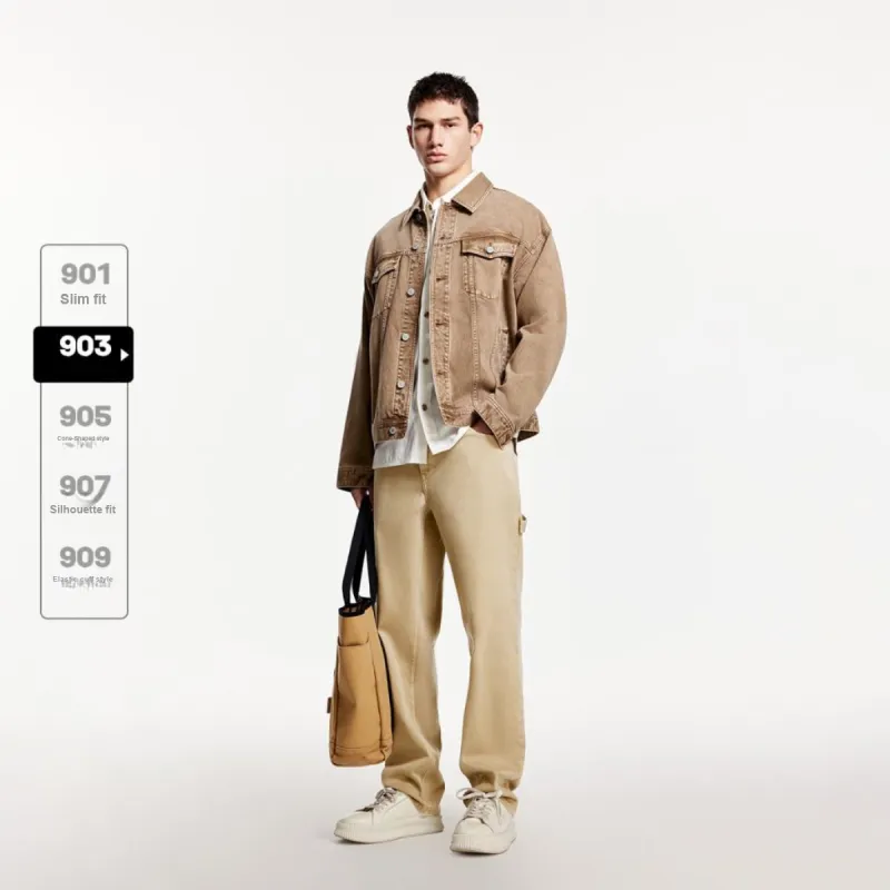 JACK JONES· Denim Trousers Men's-8