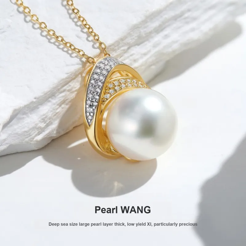 ME LUXE Pearl Pendants Women's-2