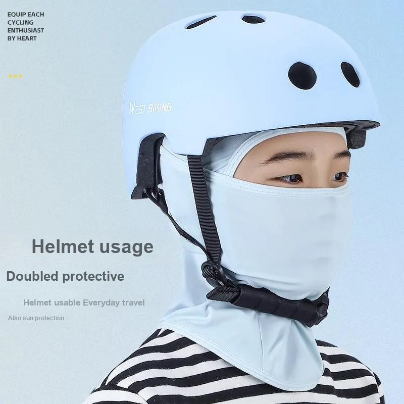 WEST BIKING Riding Equipment Pullover Face Masks Outdoor Kids' Polyamide+Elastane-5