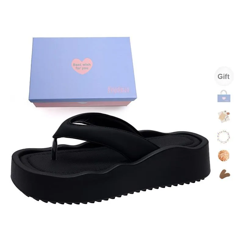 Xingdiman Abrasion Resistant Flip Flops Women's Box-0