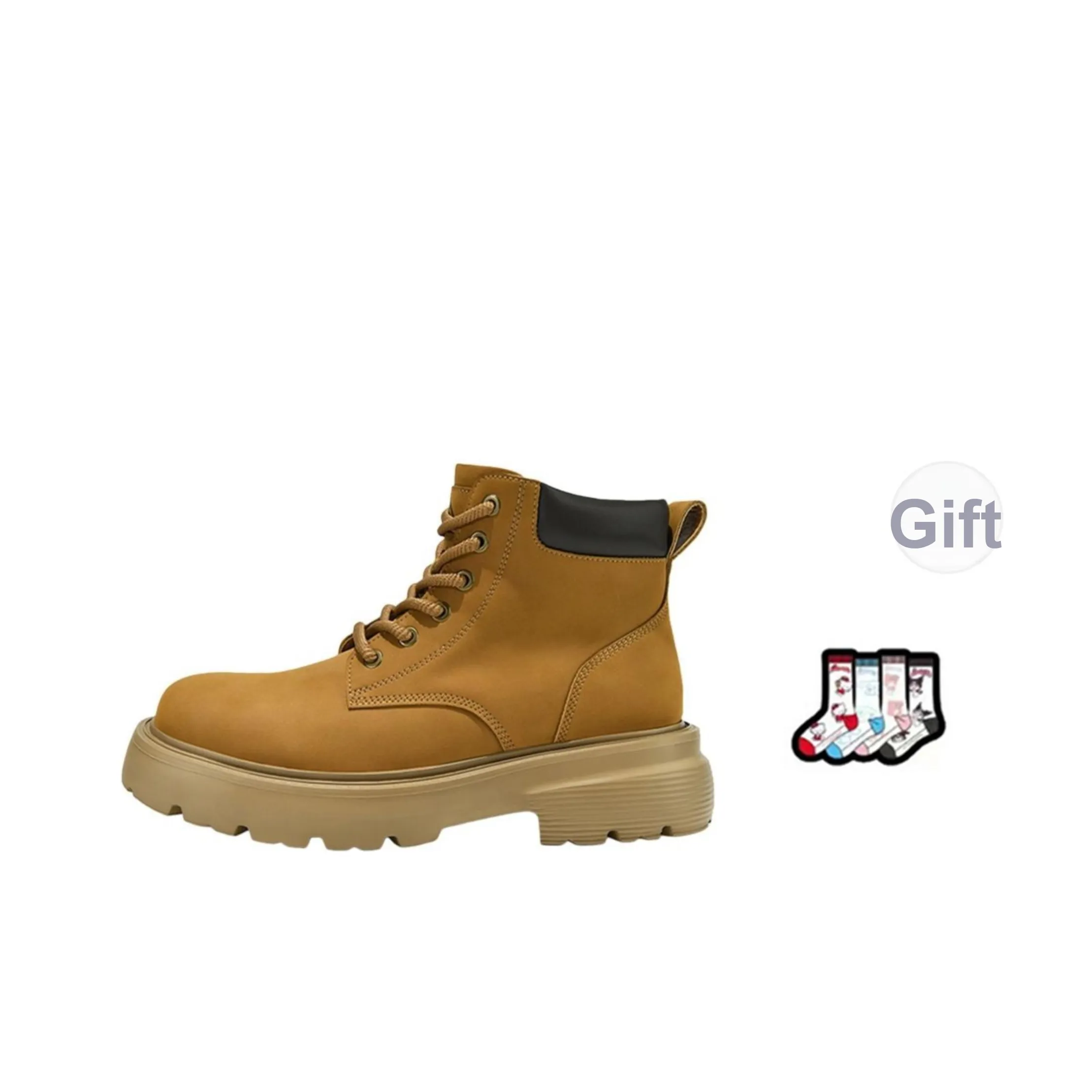 Masongarments Crew Martin Boot Unisex Maple Yellow