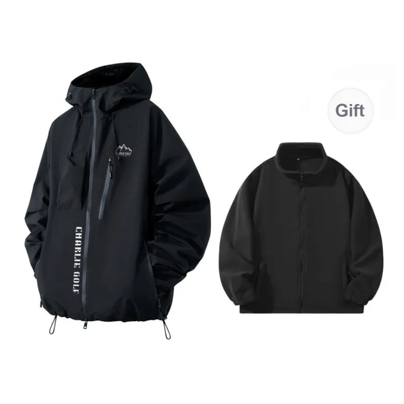 CHARLIE GOLF Windbreaker Jacket Unisex-7