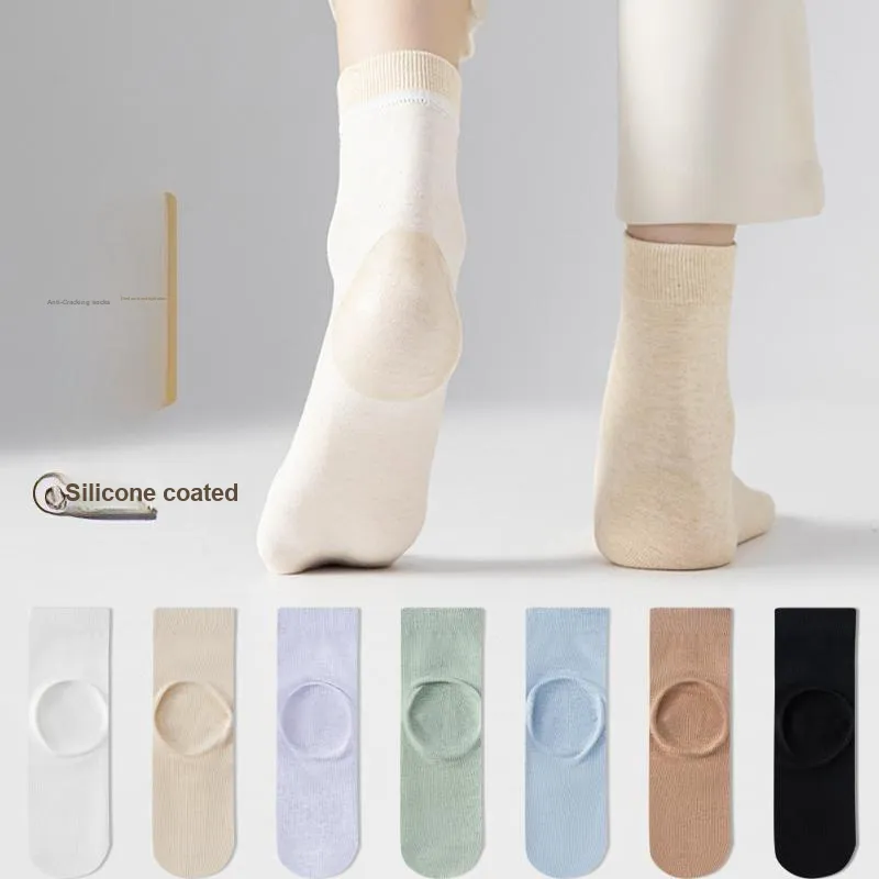 MIIOW Mid Calf Socks Women's 4 Pack-10