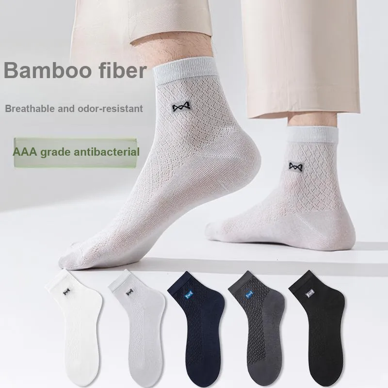 MIIOW Mid Calf Socks Unisex 5 Pack-4